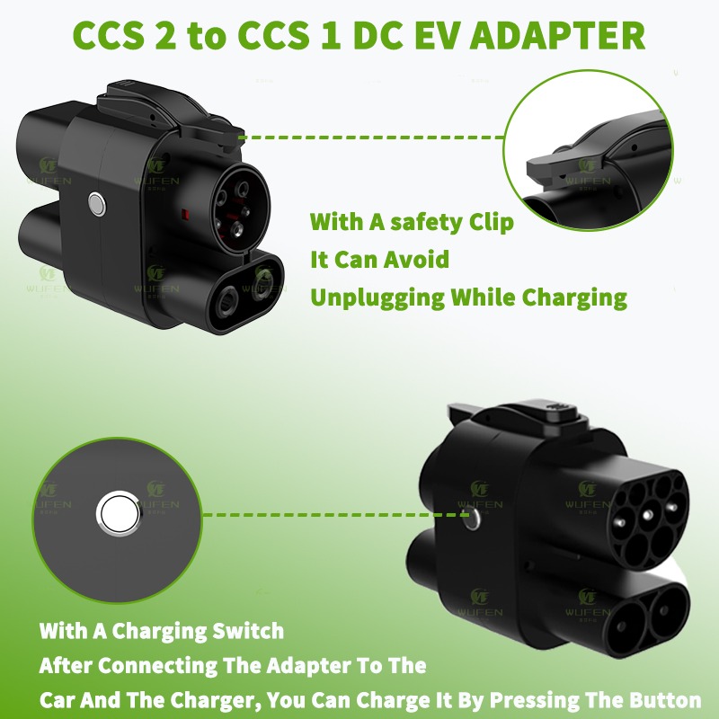 WUFEN CCS2 to CCS1 250A Adapte - Ccs2 To Ccs1 Fast Charge Adapter 250Kw review and price