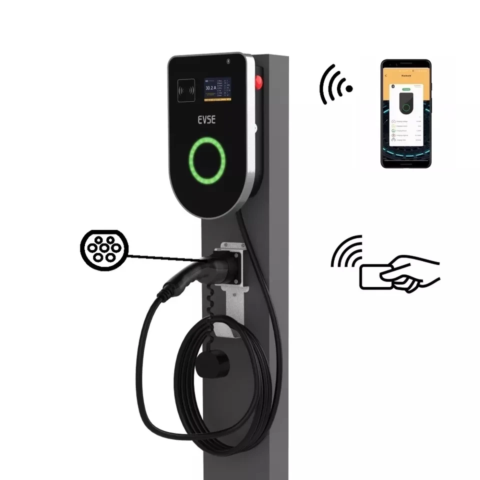 EV Charger OCPP Type 2 Charge  - 22Kw Wallbox Type 2 Ocpp Rfid review and price
