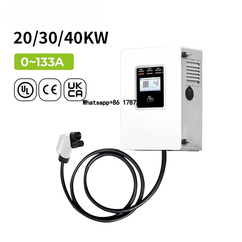 Ocpp 20kw 30kw 40kw CCS GBT Co - Dc Fast Charger 30Kw Wallbox Commercial review and price