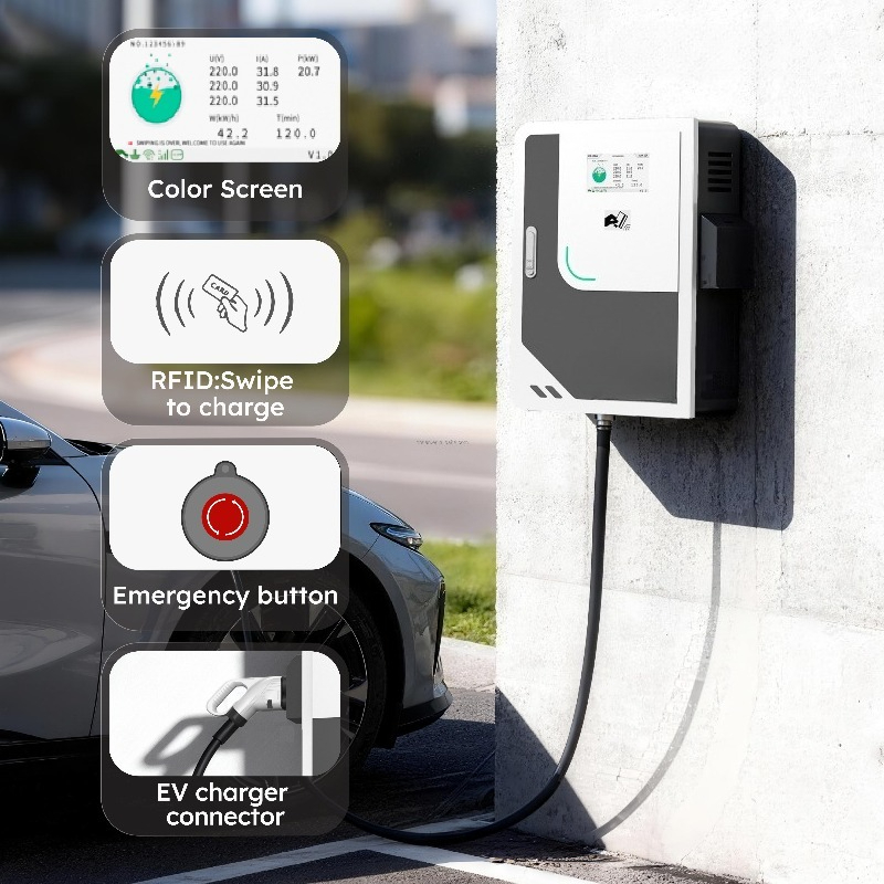 PENODA 30kw 40kw Ocpp 4G WIFI  - Dc Fast Charger 30Kw Wallbox Commercial review and price