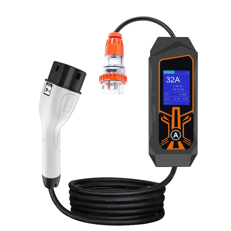 AP01 Portable EV Charger 32A 7 - Portable Ev Charger 32A Type 2 Cee Plug review and price