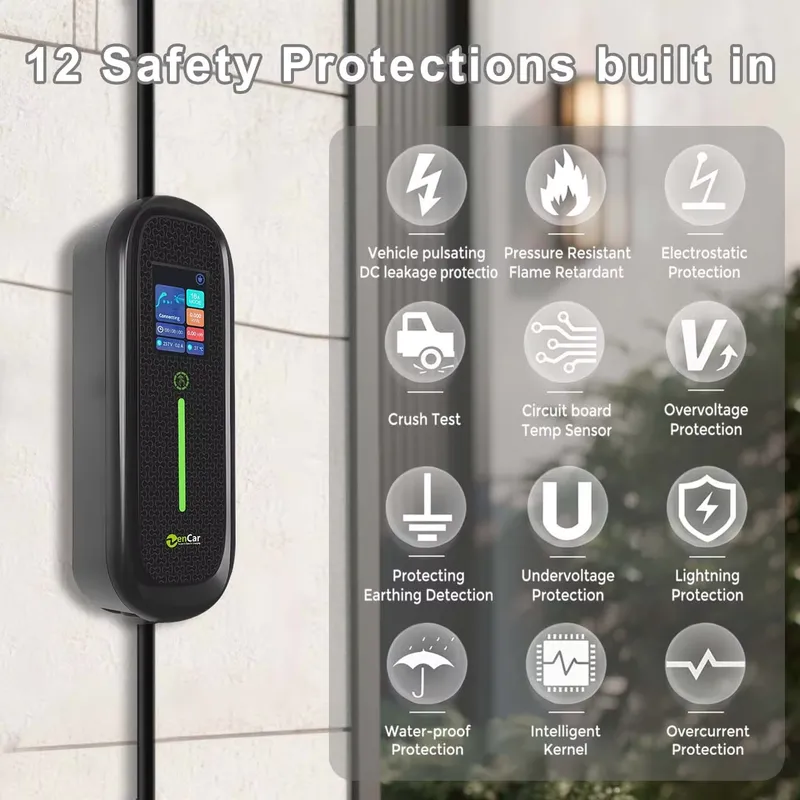 7kW 32A Type 2 Portable EV Cha - Portable Ev Charger 32A Type 2 Cee Plug review and price