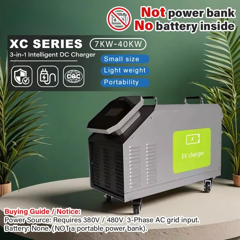 480V 3 Phase AC Power Input 7k - Portable Dc Fast Charger 20Kw Ccs2 review and price