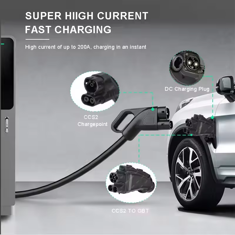 Dc Ccs2 to Gbt Adapter Combo 2 - Gb/T To Ccs2 200A Fast Charging Adapter review and price