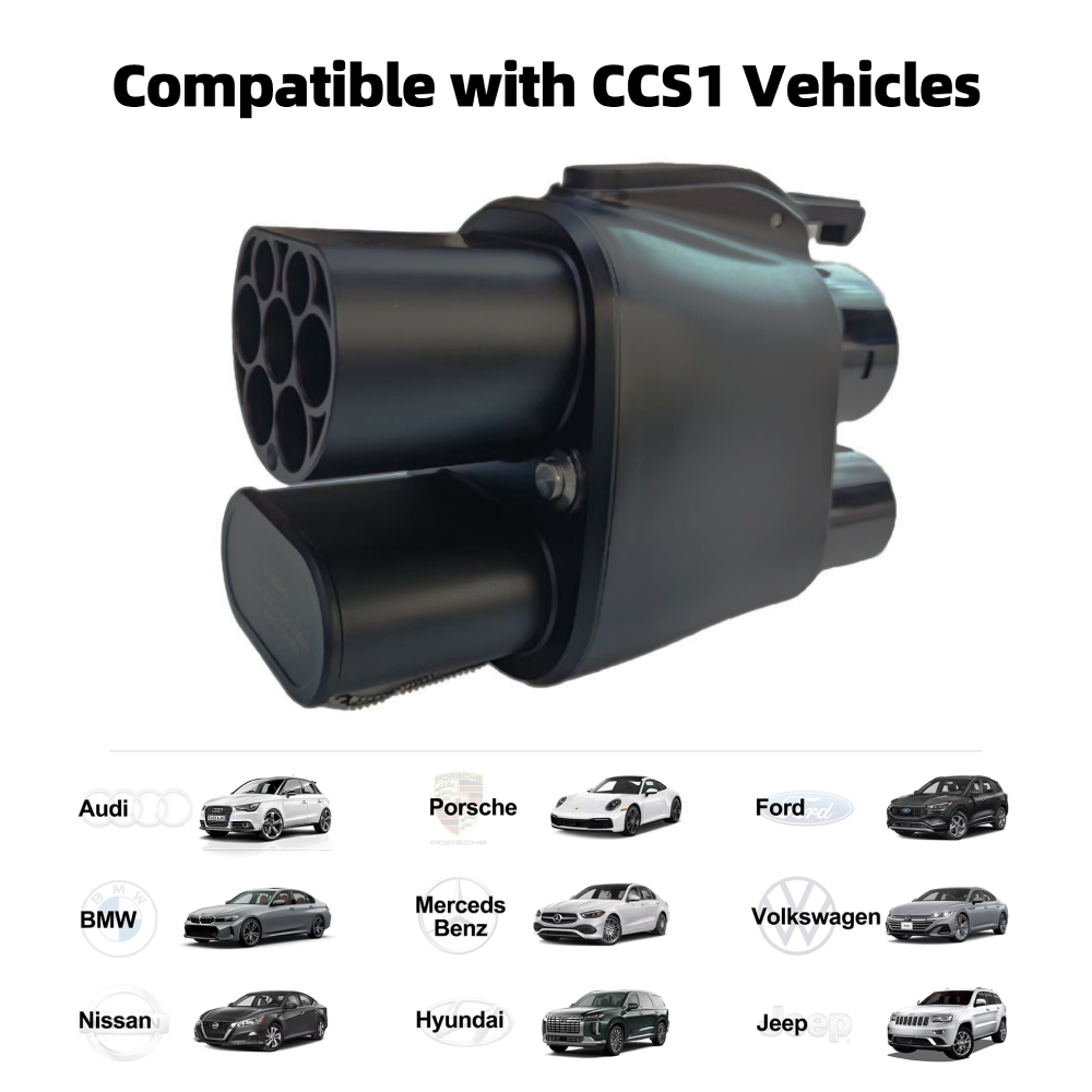 EV Adapter CCS2 to CCS1 DC AC  - Ccs2 To Ccs1 Fast Charge Adapter 250Kw review and price