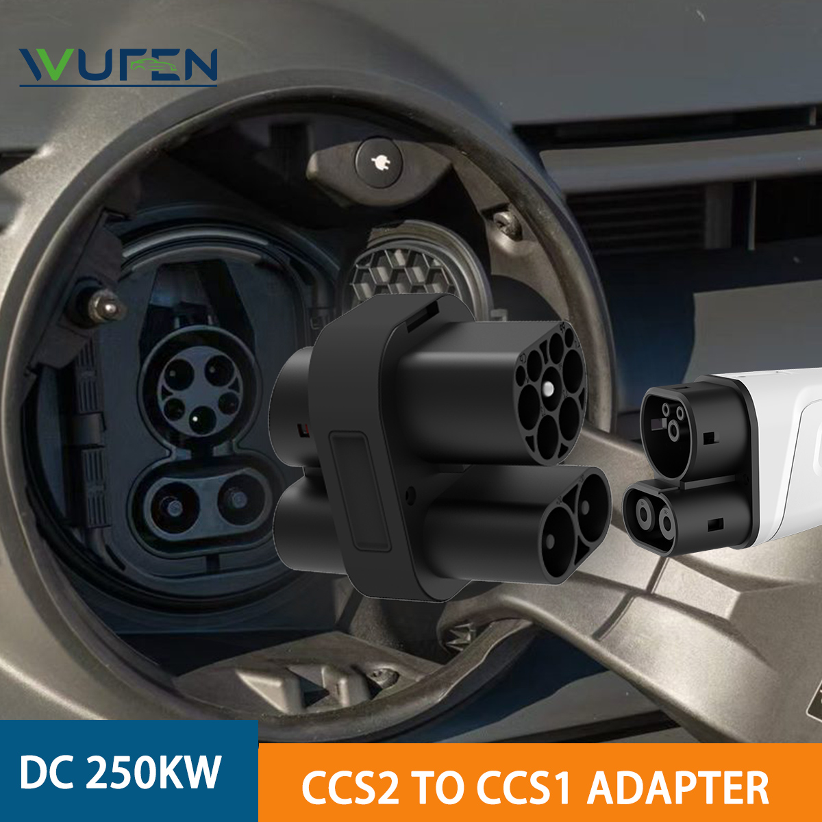WUFEN 250KW CCS2 to CCS1 Adapt - Ccs2 To Ccs1 Fast Charge Adapter 250Kw review and price