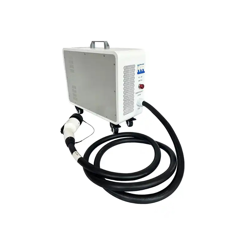 Mobile Ev Charger Single  Port - Portable Dc Fast Charger 20Kw Ccs2 review and price